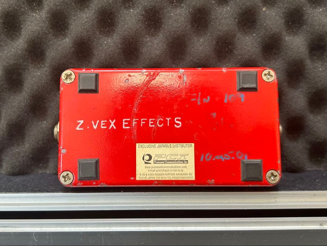 【超希少】2001年製 ZVEX FUZZ FACTORY ファズファクトリー