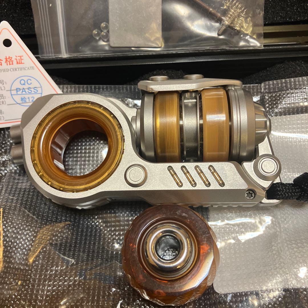 震旦Sinianフィジェットトイ グレネード型EDCスライダーガン 音叉