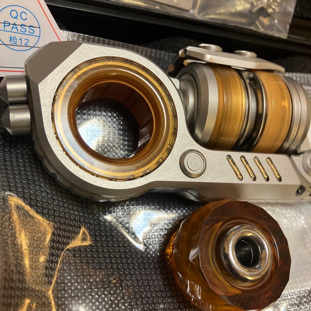 震旦Sinianフィジェットトイ グレネード型EDCスライダーガン 音叉