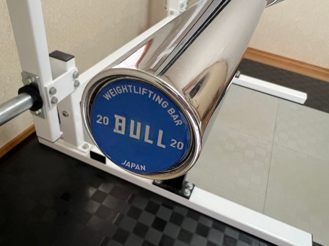 BULL ハードクロームシャフト　オリンピックシャフト