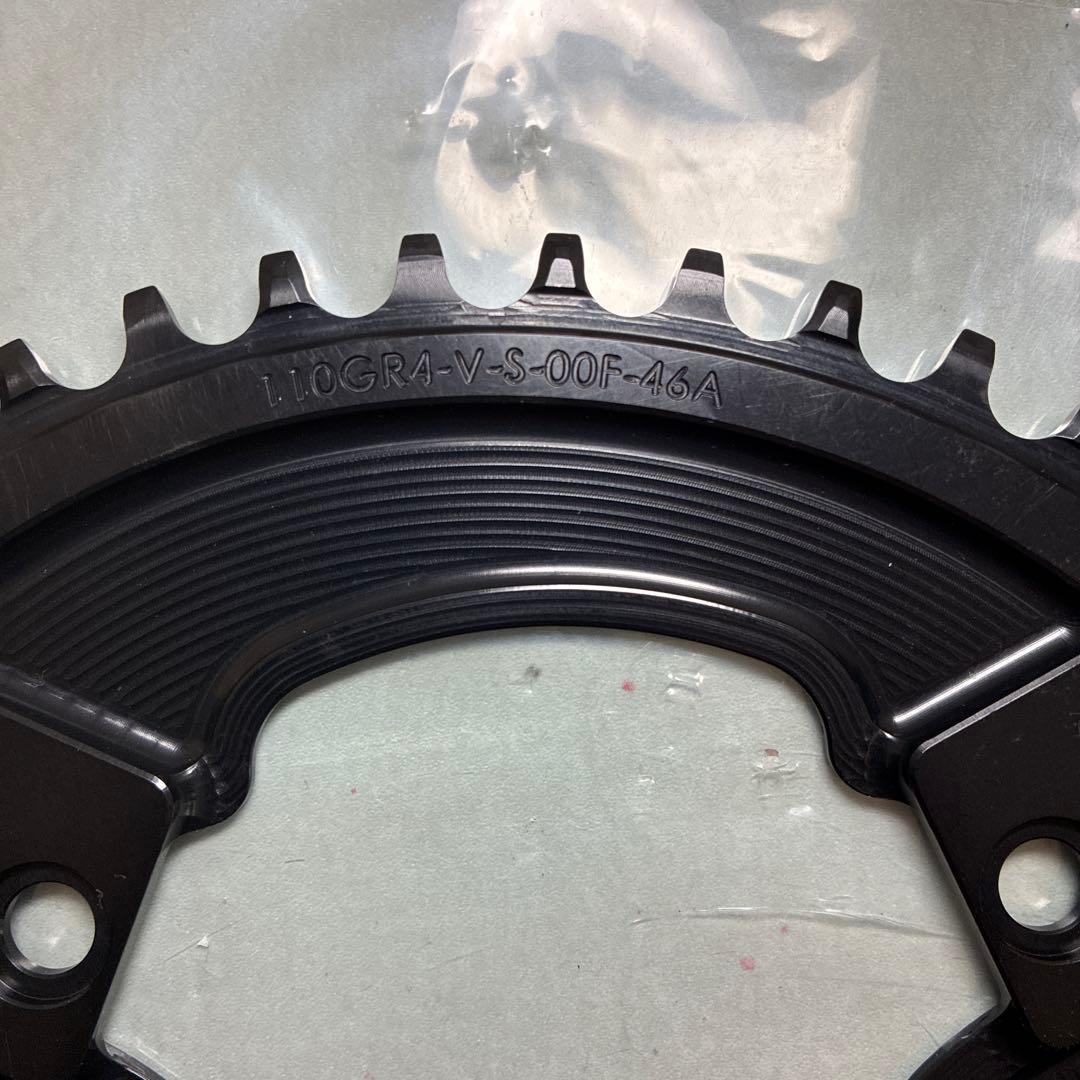 WOLF TOOTHエアロチェーンリングGRX用DROP-STOP ST/46T