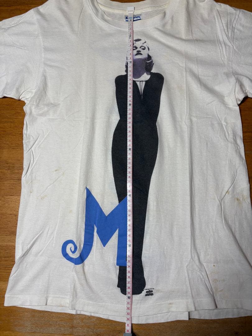 マドンナ Tシャツ Hanes Lサイズ 100%コットン