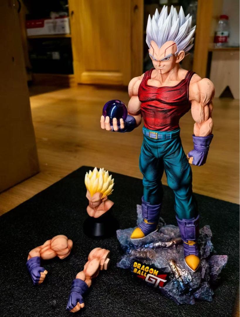ドラゴンボール ベジータ ガレージキット ガレキ スタチュー①③