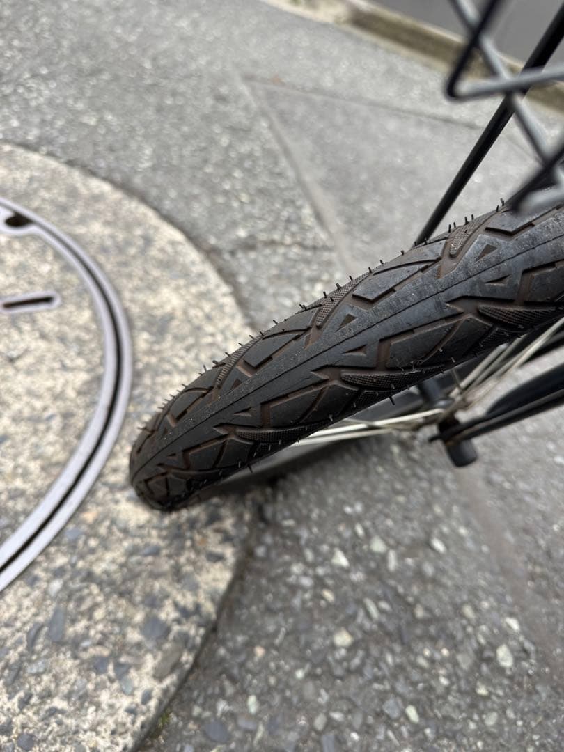 【直接引き取り限定&配達も可】HUMMER キッズ自転車 ブラック 前カゴ 付き