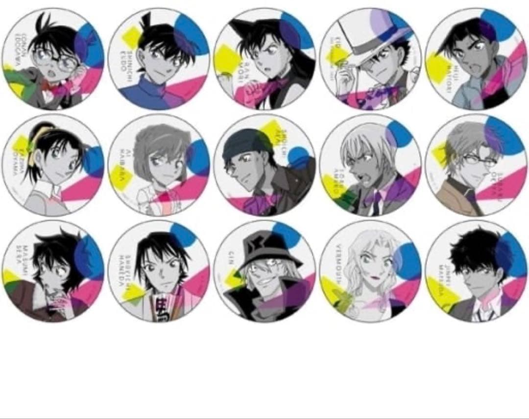 名探偵コナン 缶バッジ5つセット