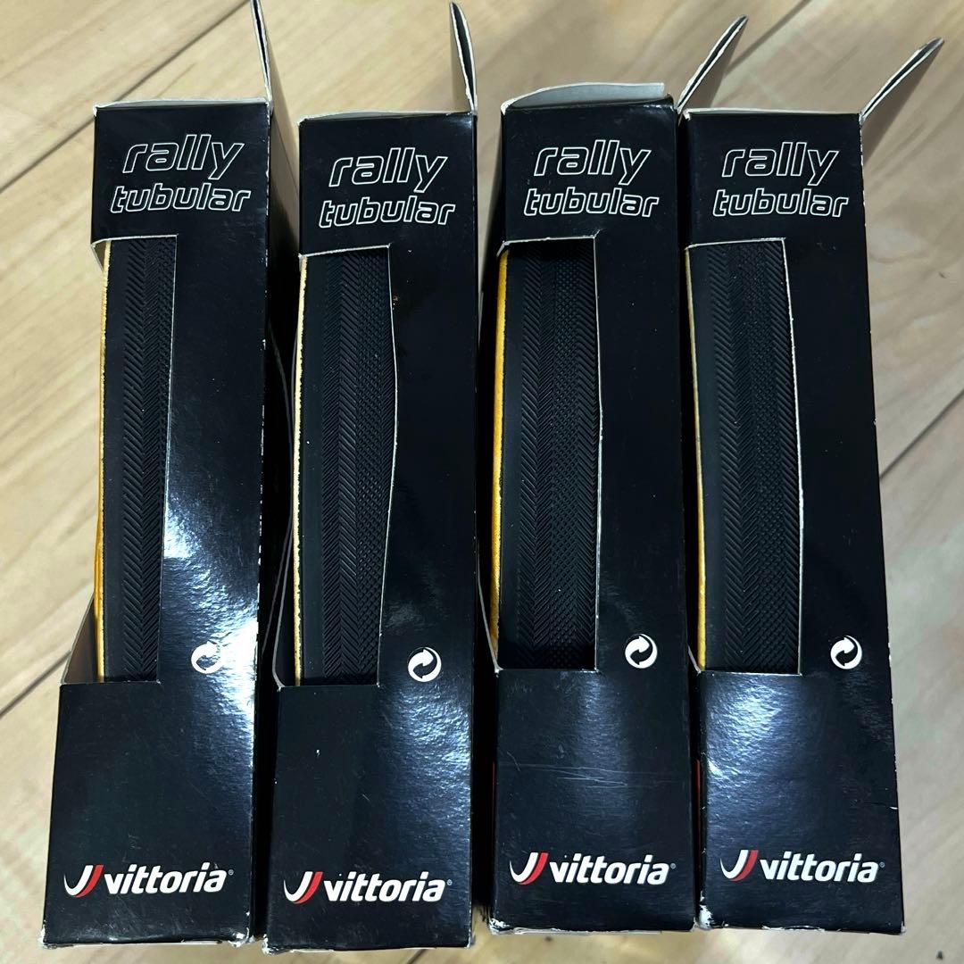 ゴ*リ様 Vittoria rally tubular 21-28Black/P