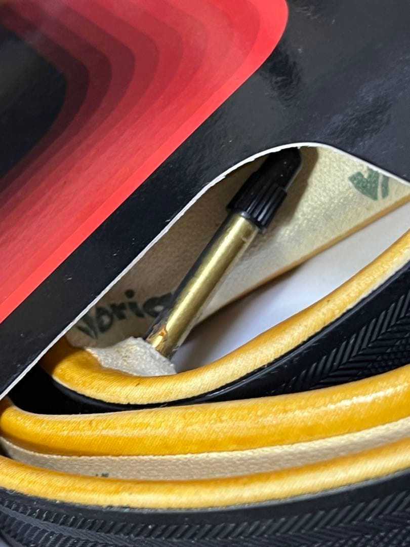 ゴ*リ様 Vittoria rally tubular 21-28Black/P