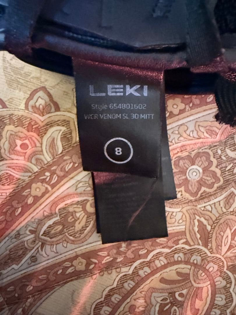 LEKI WCR VENOM SL 30 MITT グローブ サイズ8