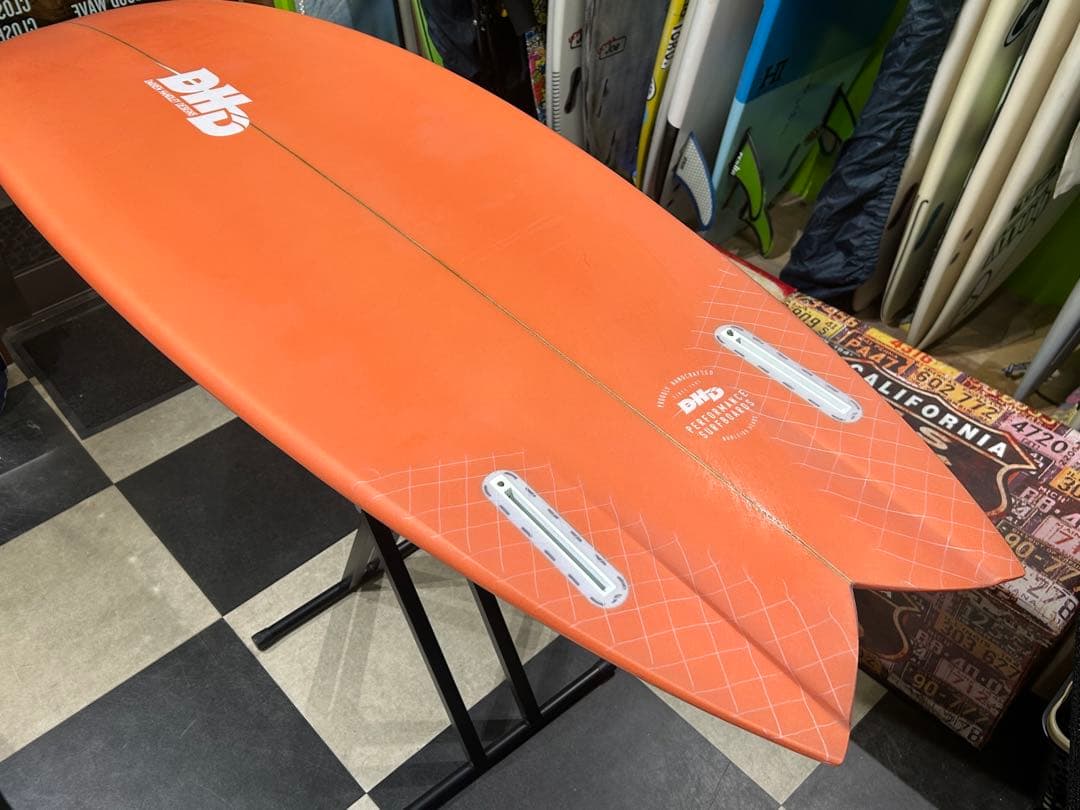 DHD MiniTwin2 中古　フィン付き