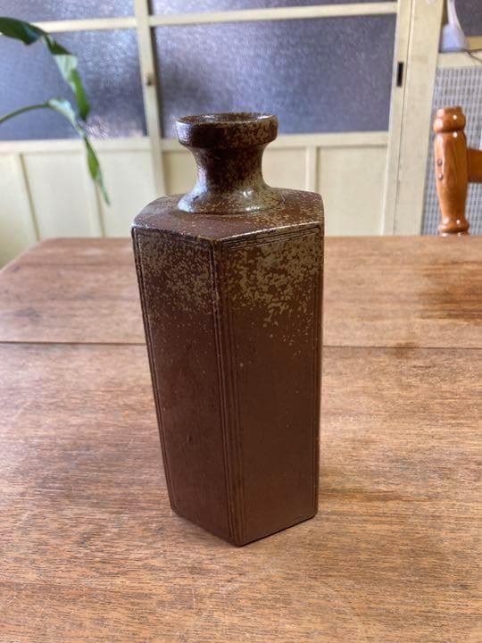 古備前焼六角徳利