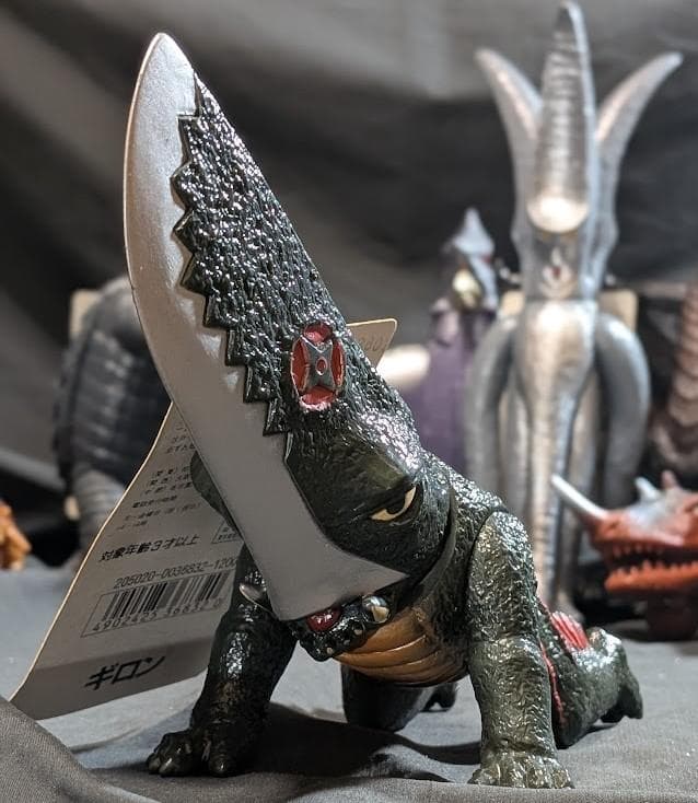 昭和ガメラ＆対戦怪獣（バンダイ）タグ付ソフビ コンプリート７体セット