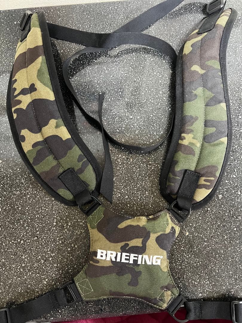 BRIEFING CR4カモフラキャディバッグ ヘッドカバーセット