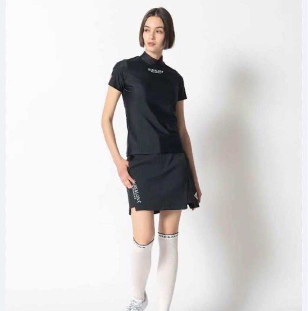 マークアンドロナ モックネック ゴルフウェア