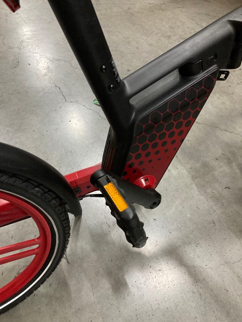 賢い猫専用★HONEBIKE チェーンレス 折りたたみ 電動アシスト自転車