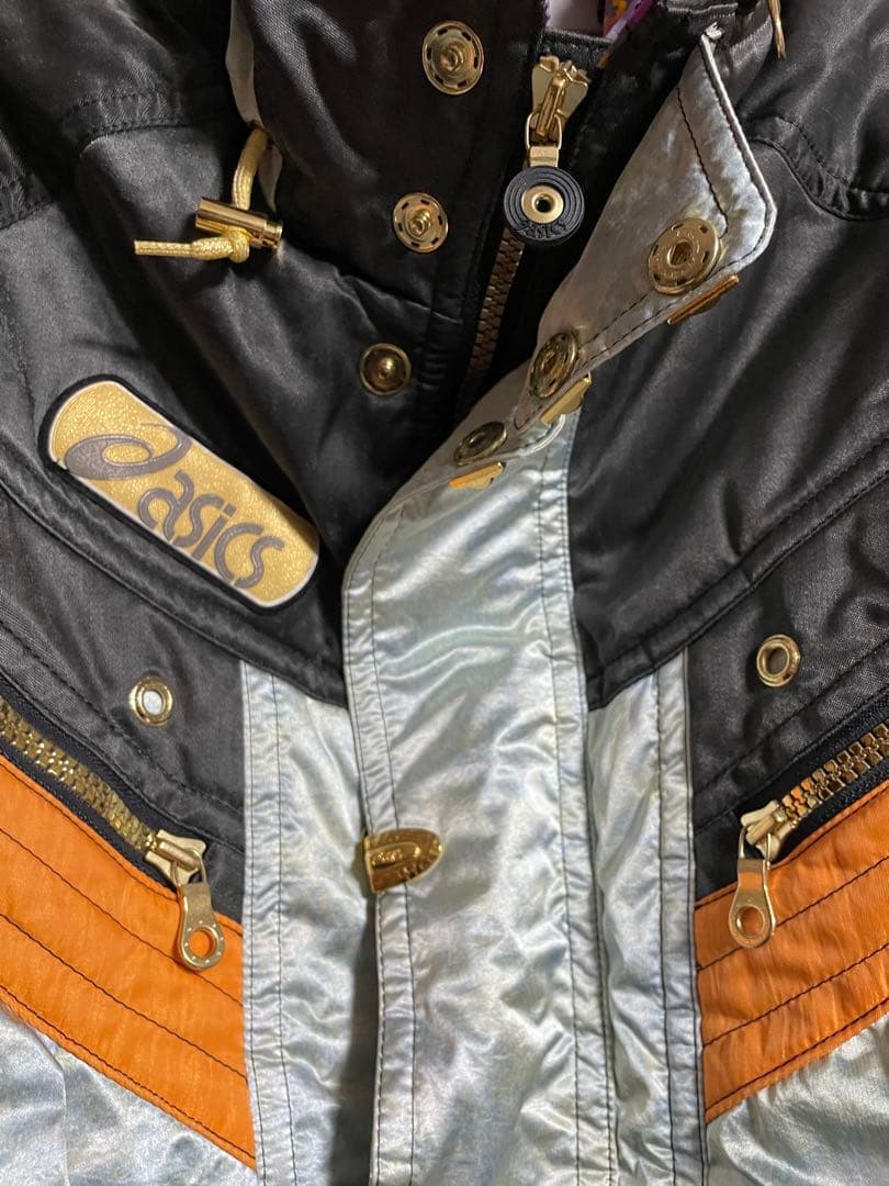 超希少 TEAM ASICS スキー スノーボードウェア 中綿