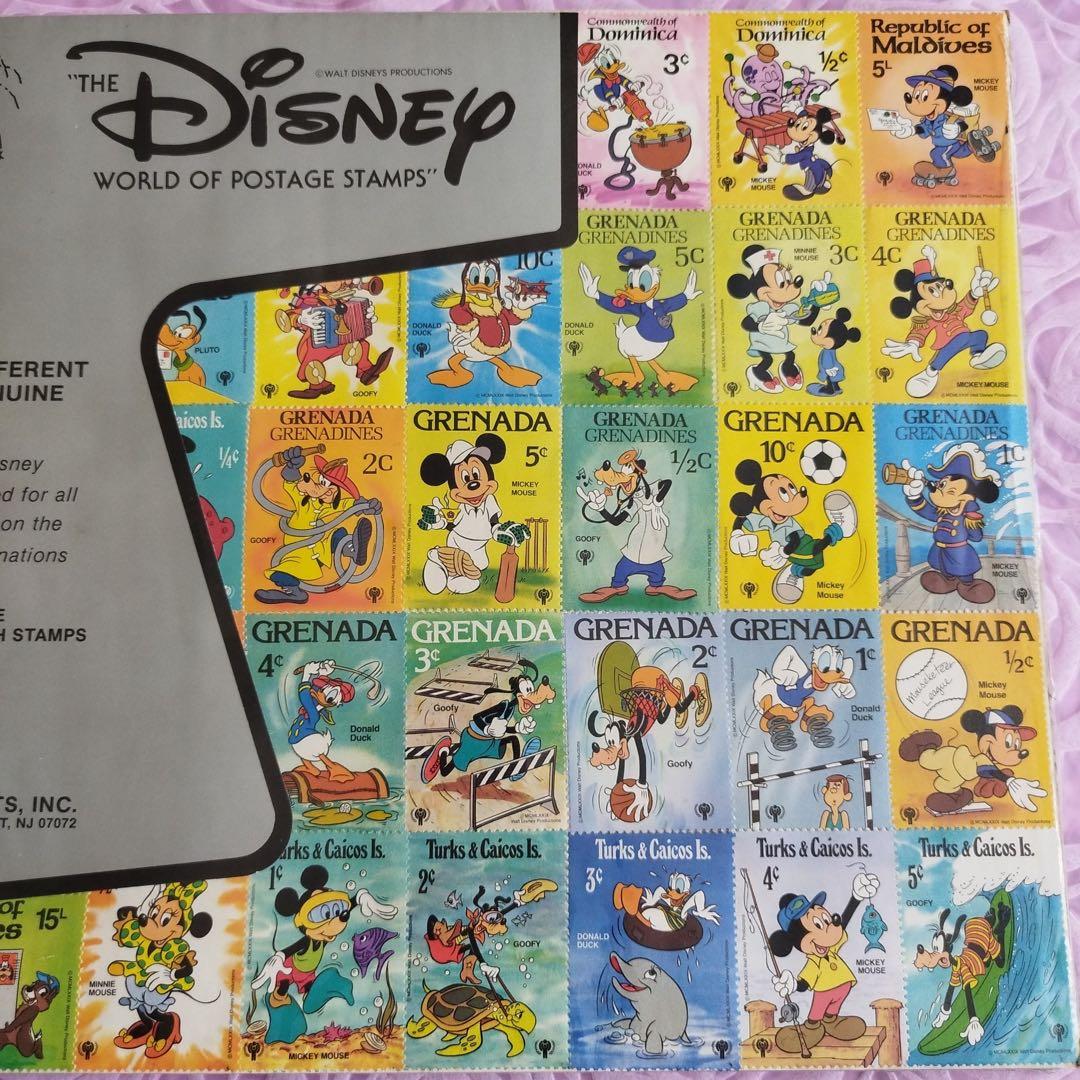 Disney　ディズニー　外国切手　ミッキー　ディズニー切手セット　レトロ
