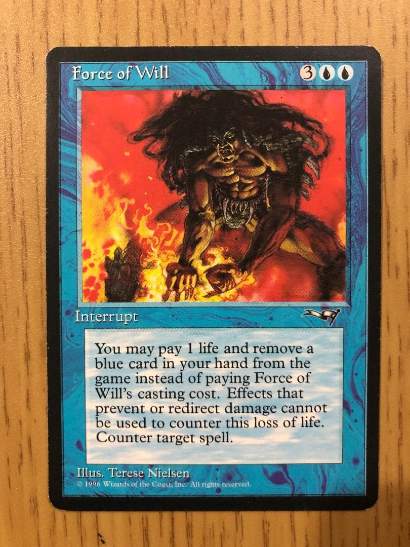 意志の力/Force of Will 英語版 ALL MTG