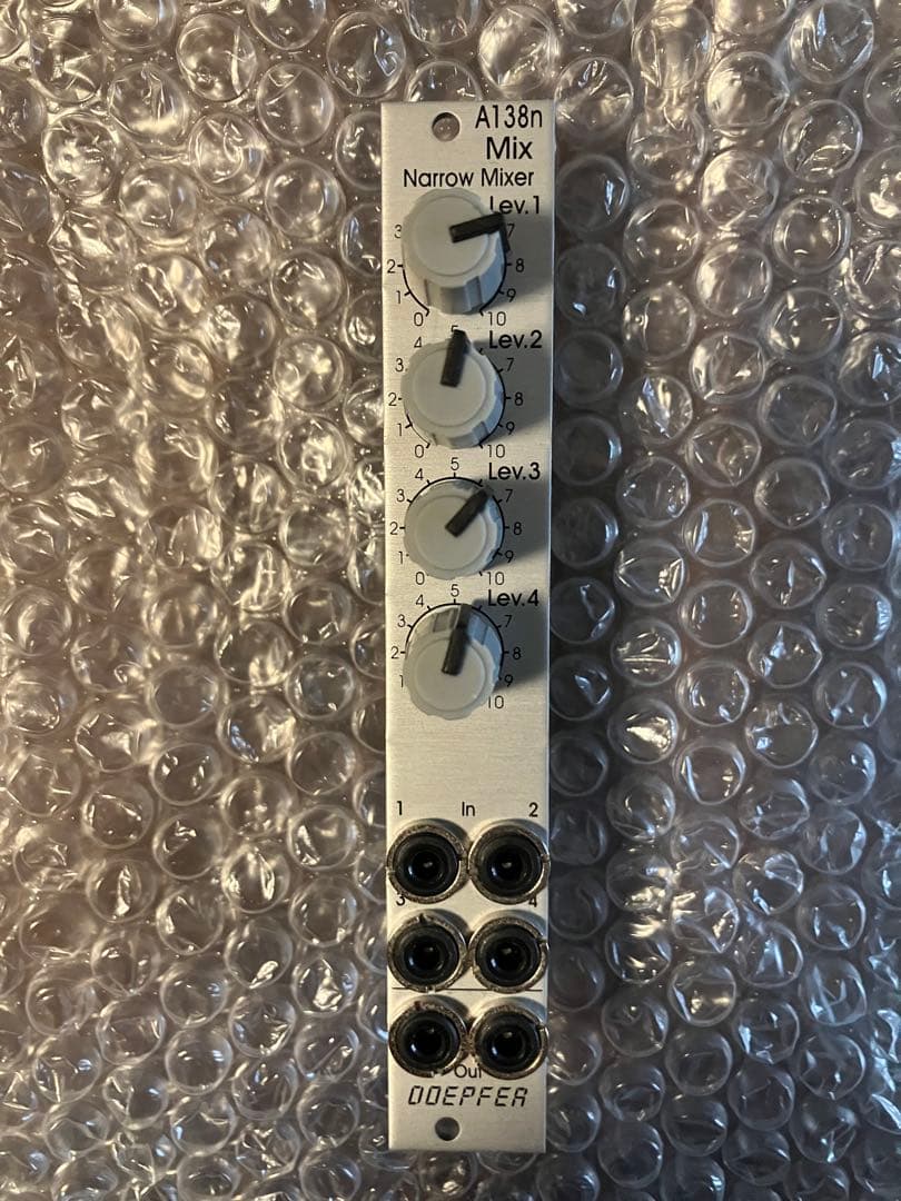 Doepfer A138n Narrow Mixer モジュラーシンセサイザー