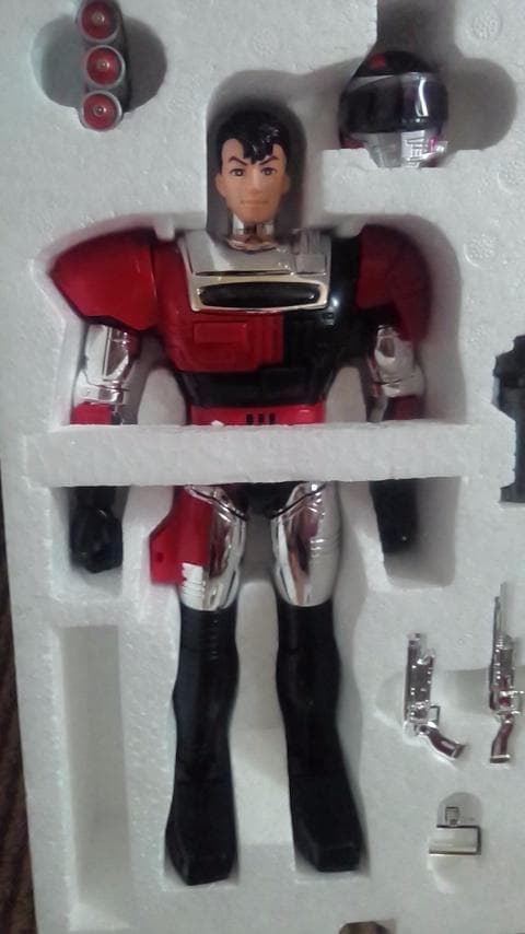 特警ウインスペクター！スーパーリアルボイスDXファイヤーテクター！当時物