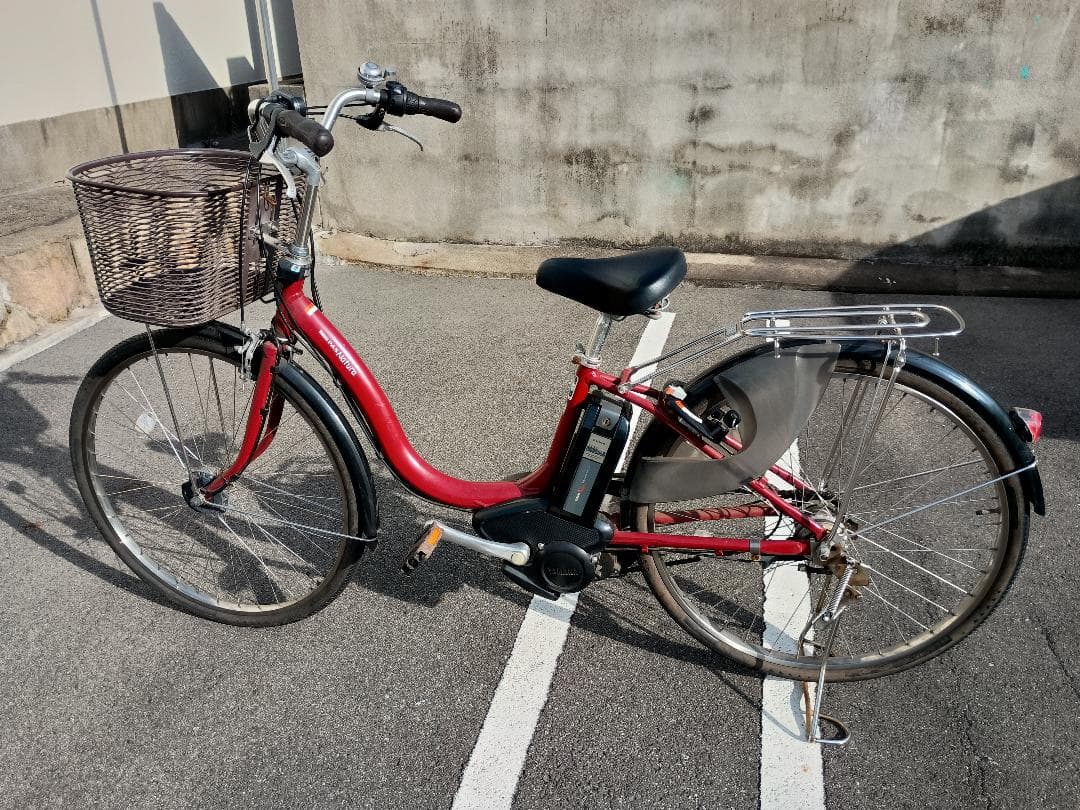 (No 1201) YAMAHA PAS Natura 26インチ レッド