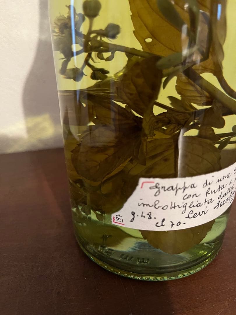 ら*ん様 ロマーノレヴィ　ハーブ入り1997年ビンテージ　グラッパ