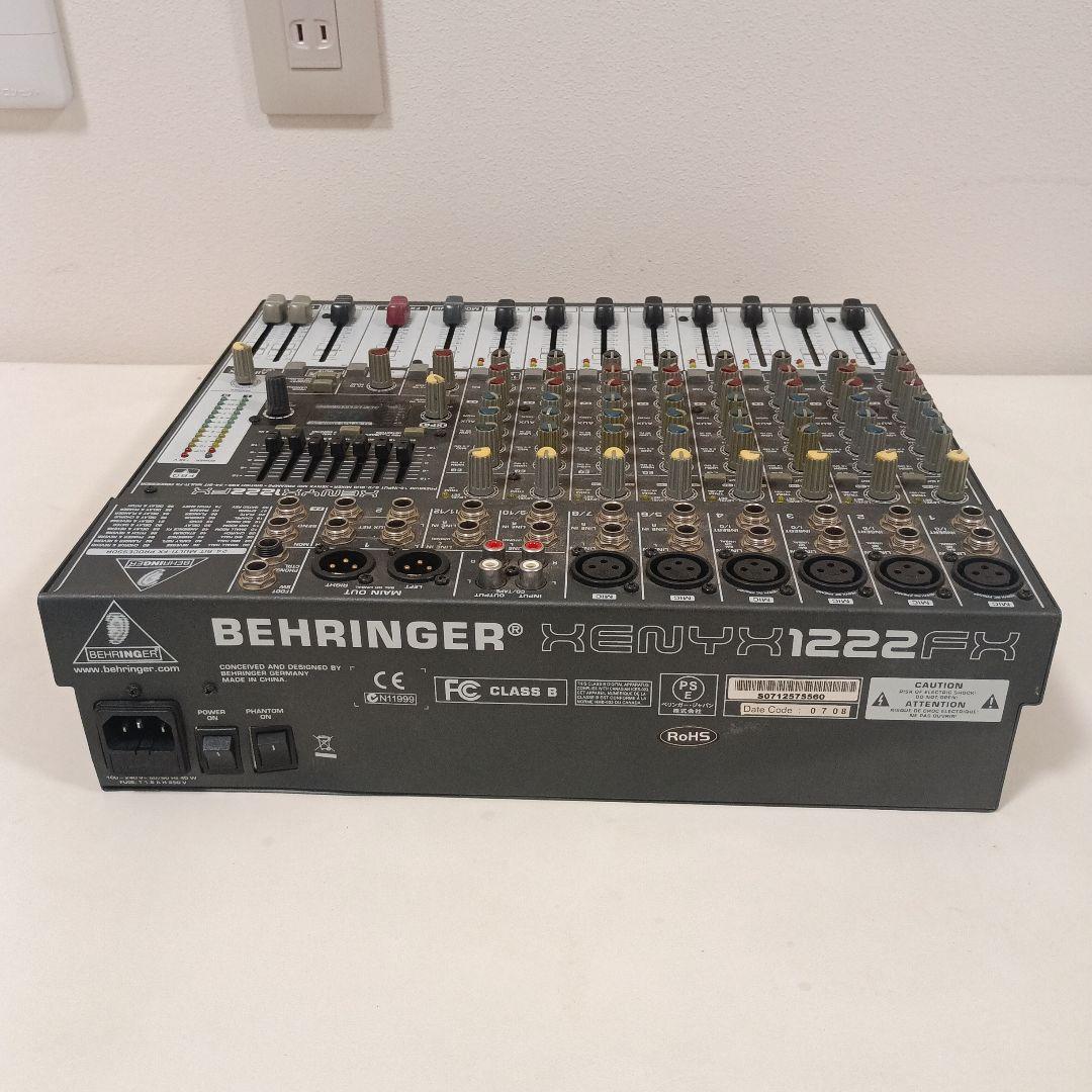 ベリンガー XENYX QX1222USB 12ch アナログミキサー　現状品