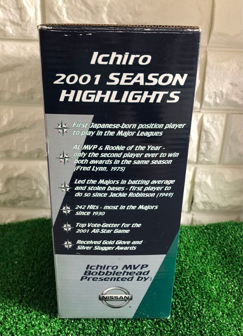 MLB 2001 イチロー　MVP BOBBLEHEAD