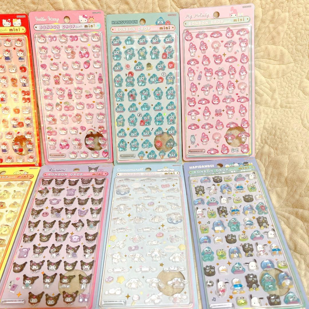 ボンボンドロップシール サンリオ たまごっち 全種 コンプリートセット