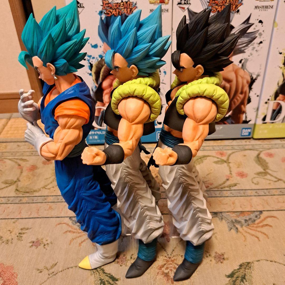 一番くじ ドラゴンボール EXTREME SAIYAN　フルコンプ5点セット。