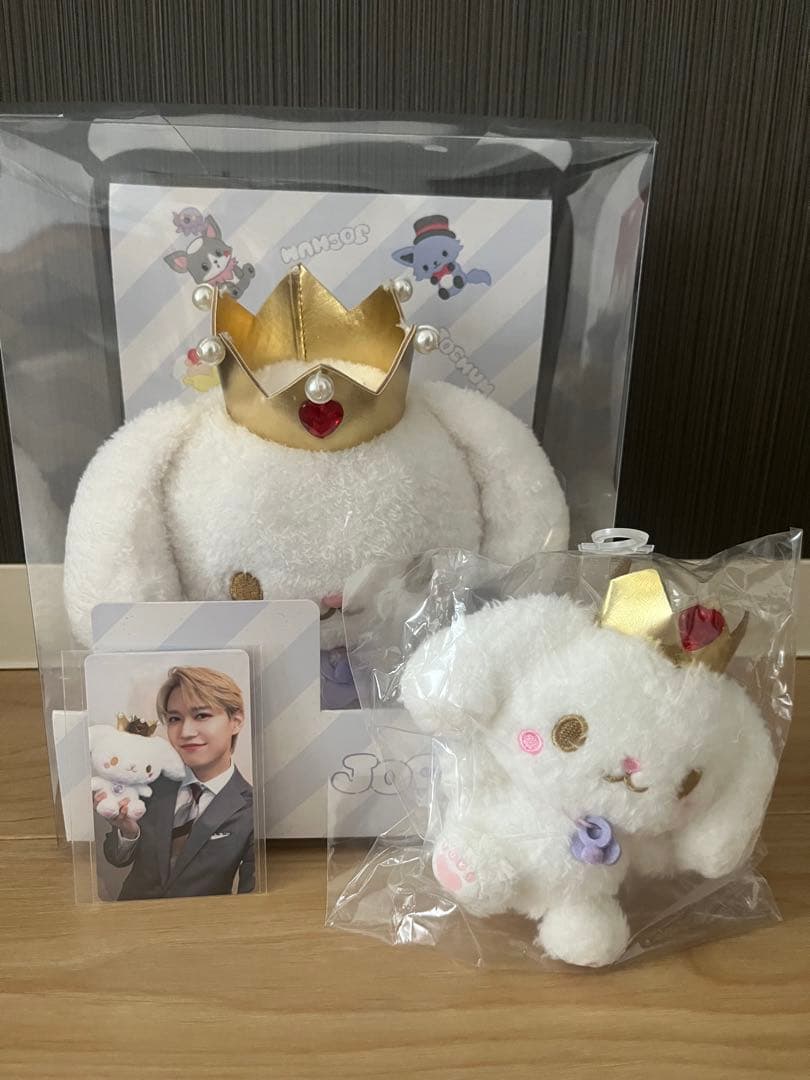 JOCHUM RURU オリジナルカード付きぬいぐるみ マスコット 白岩瑠姫