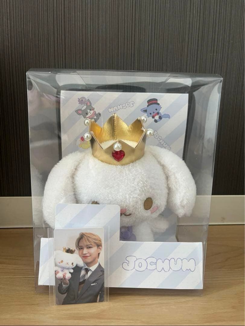 JOCHUM RURU オリジナルカード付きぬいぐるみ マスコット 白岩瑠姫