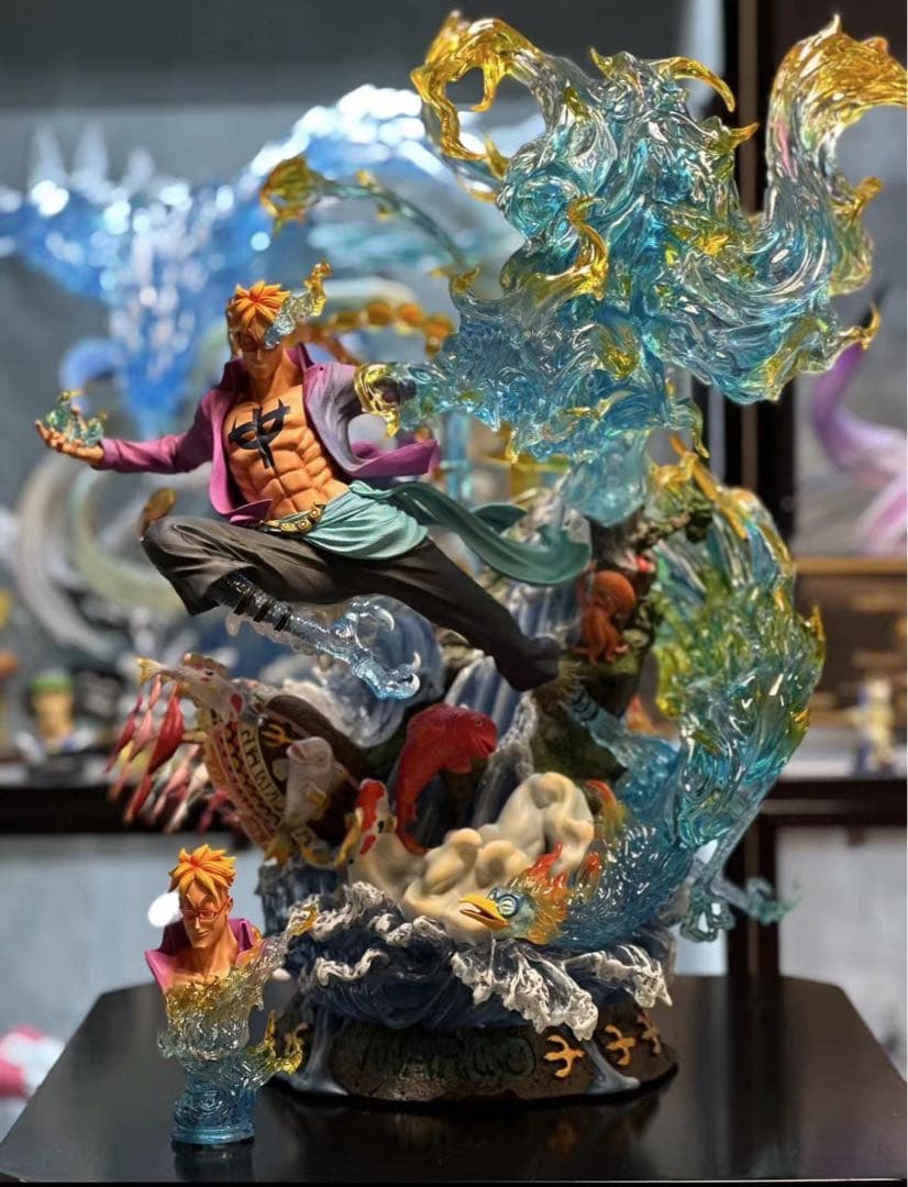 ワンピース マルコ ガレージキット ガレキ スタチュー③②