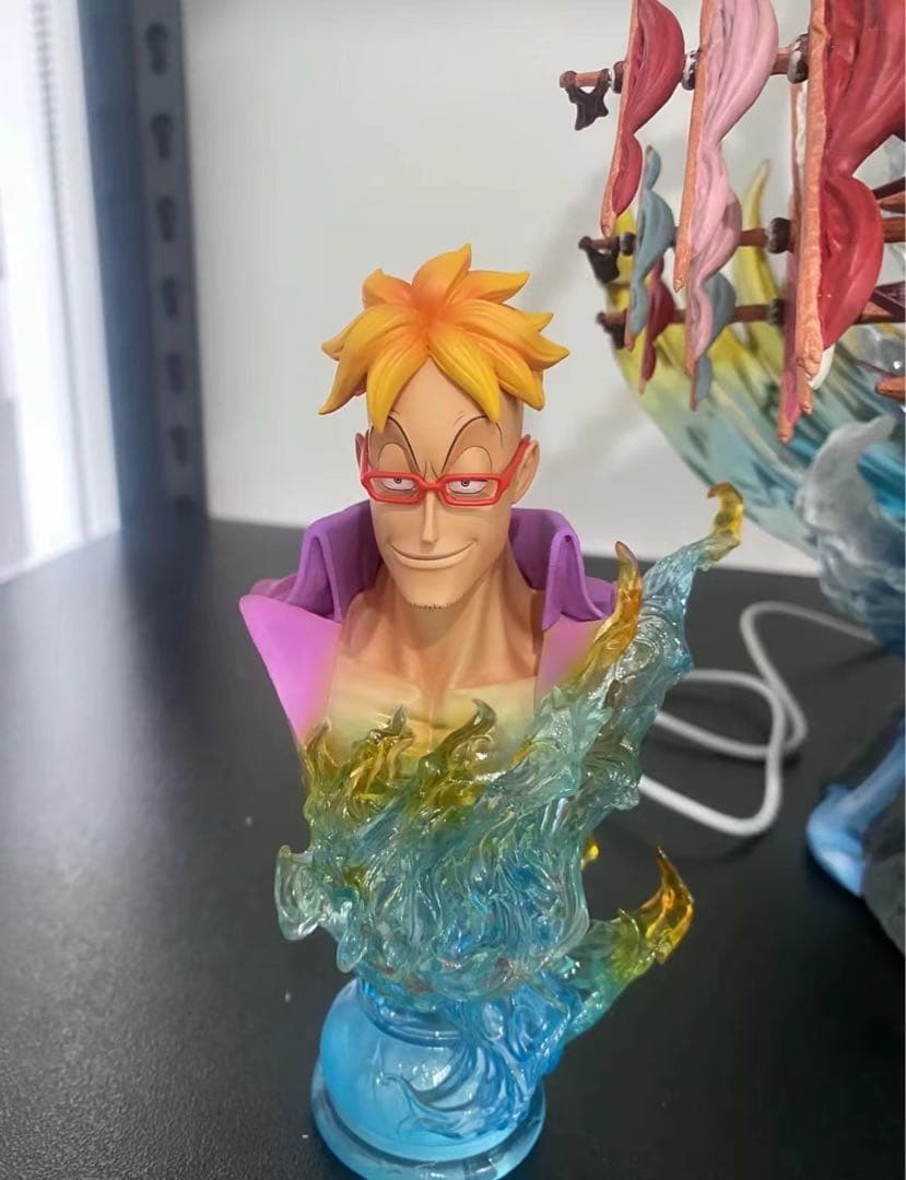 ワンピース マルコ ガレージキット ガレキ スタチュー③②