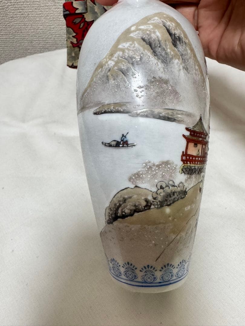 中国名瓷　景徳鎮花瓶　コレクション　骨董品