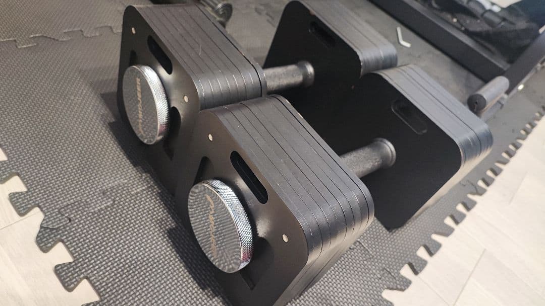 可変式ダンベル36キロ×2セット①