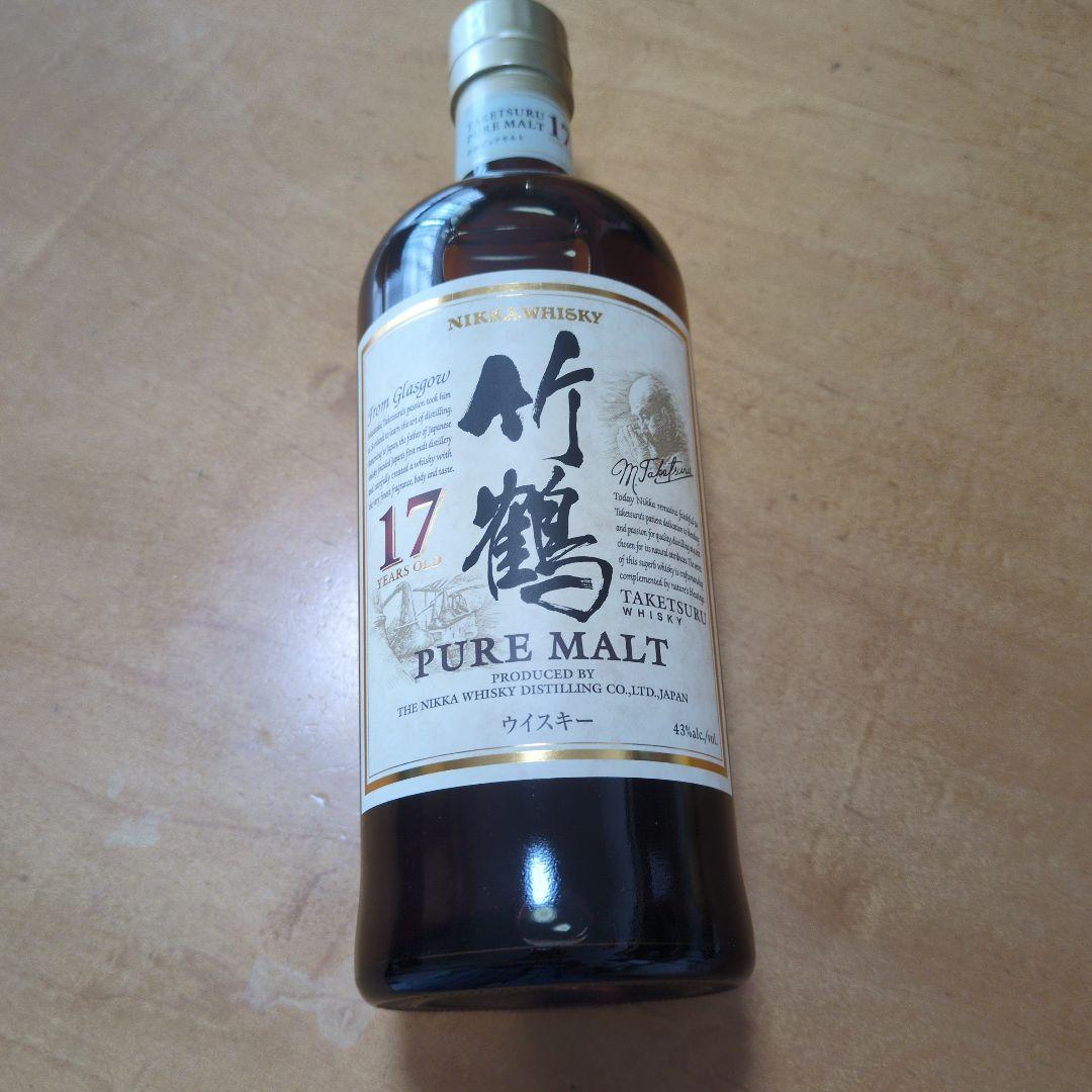 ニッカウヰスキー 竹鶴 17年 ピュアモルト