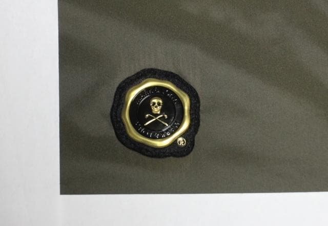 MARK&LONA(マークアンドロナ）ナイロン×ニット 切替 ジャケット L