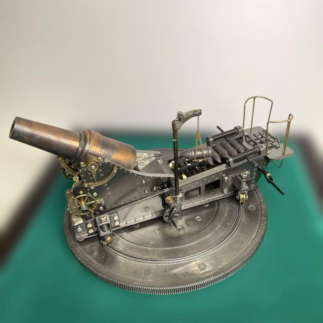 映画『二百三高地』 1980年　日本陸軍　二十八糎榴弾砲　大砲 模型　送料込み