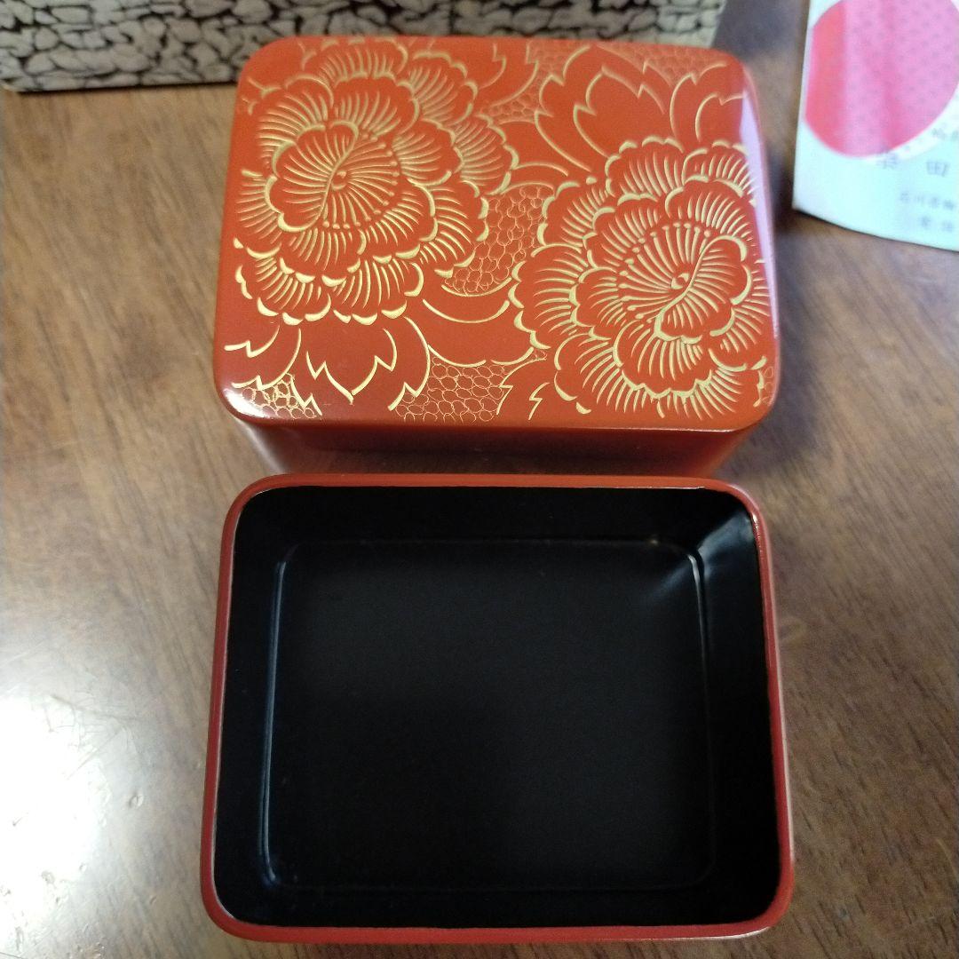 輪島塗　小物入　新品未使用箱付き