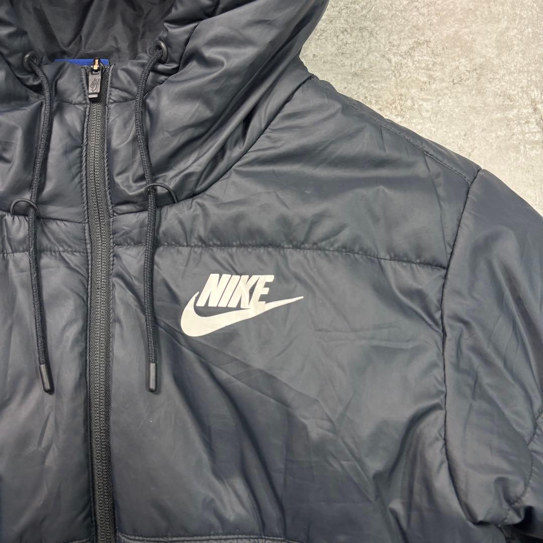 ナイキ NIKE ダウンコート ベンチコート フィル パーカ ロゴリブ L