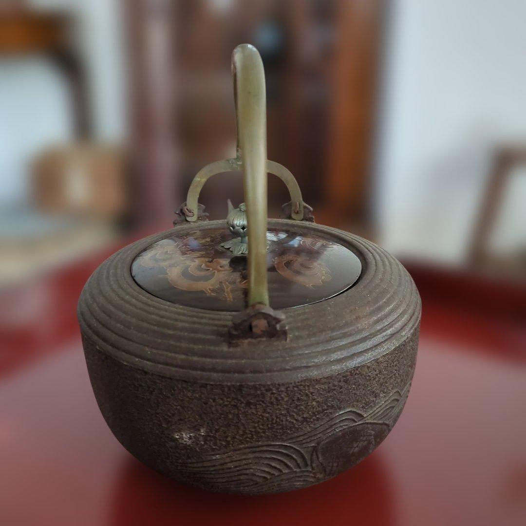 lucia　骨董 銚子 酒器 鉄 器 ＆　小鉢宝船　5つ