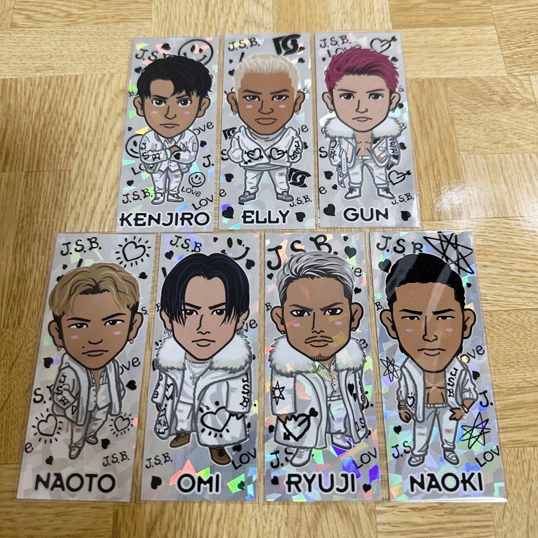 三代目JSB J.S.B.LOVE 白ラブ 千社札　セット