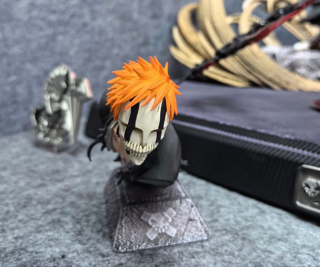 BLEACH 黒崎一護 ガレージキット ガレキ スタチュー⑥⑤