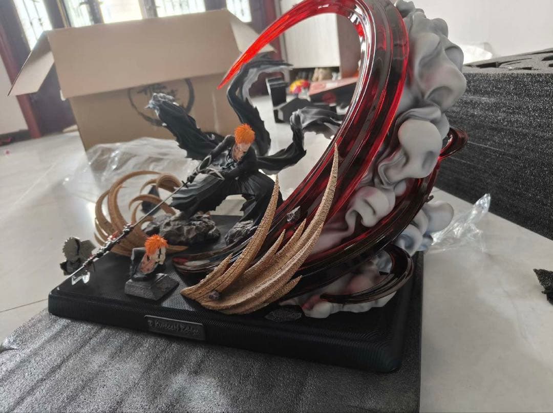 BLEACH 黒崎一護 ガレージキット ガレキ スタチュー⑥⑤