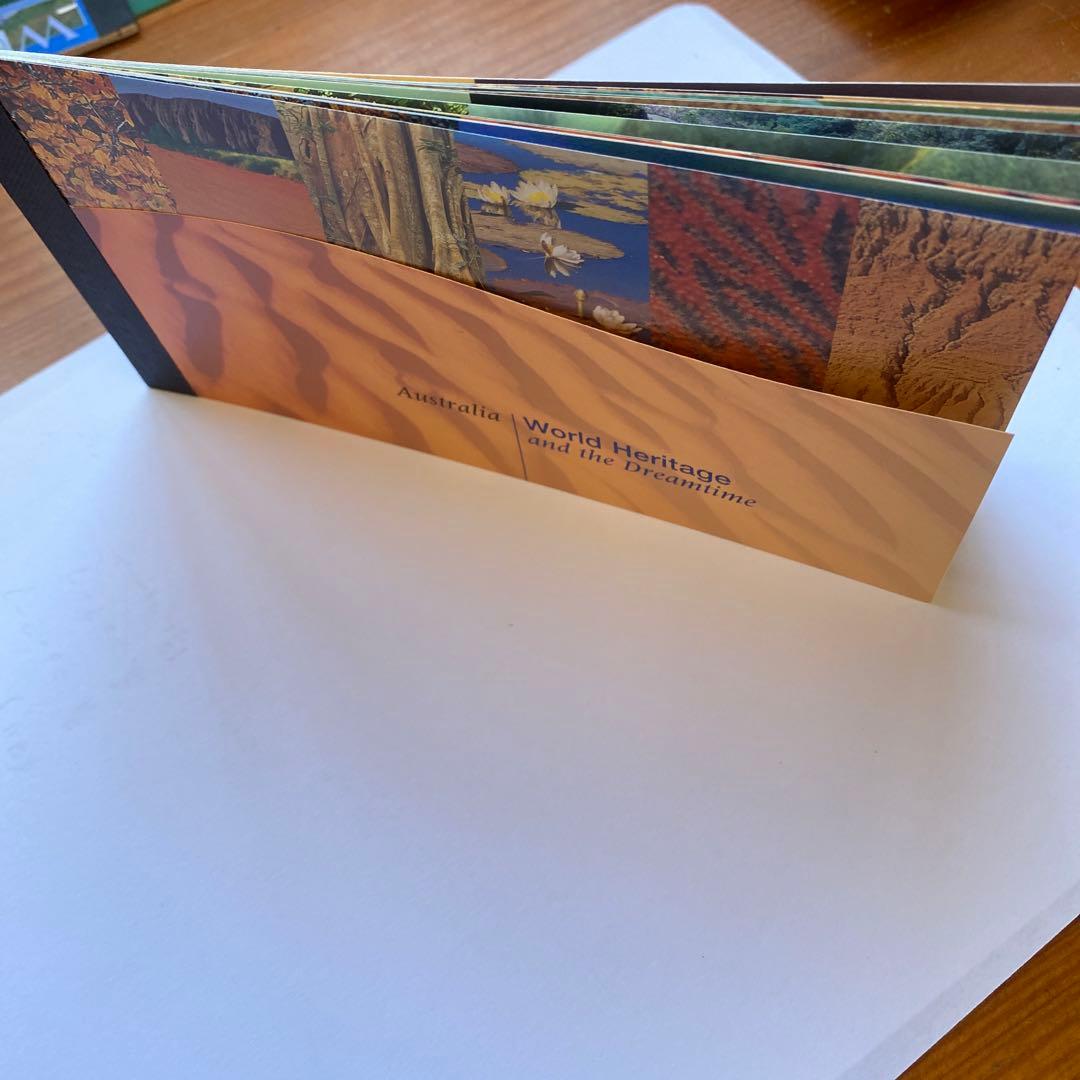 年始特別価格国連ニューヨーク本部発行世界遺産切手帳　６種