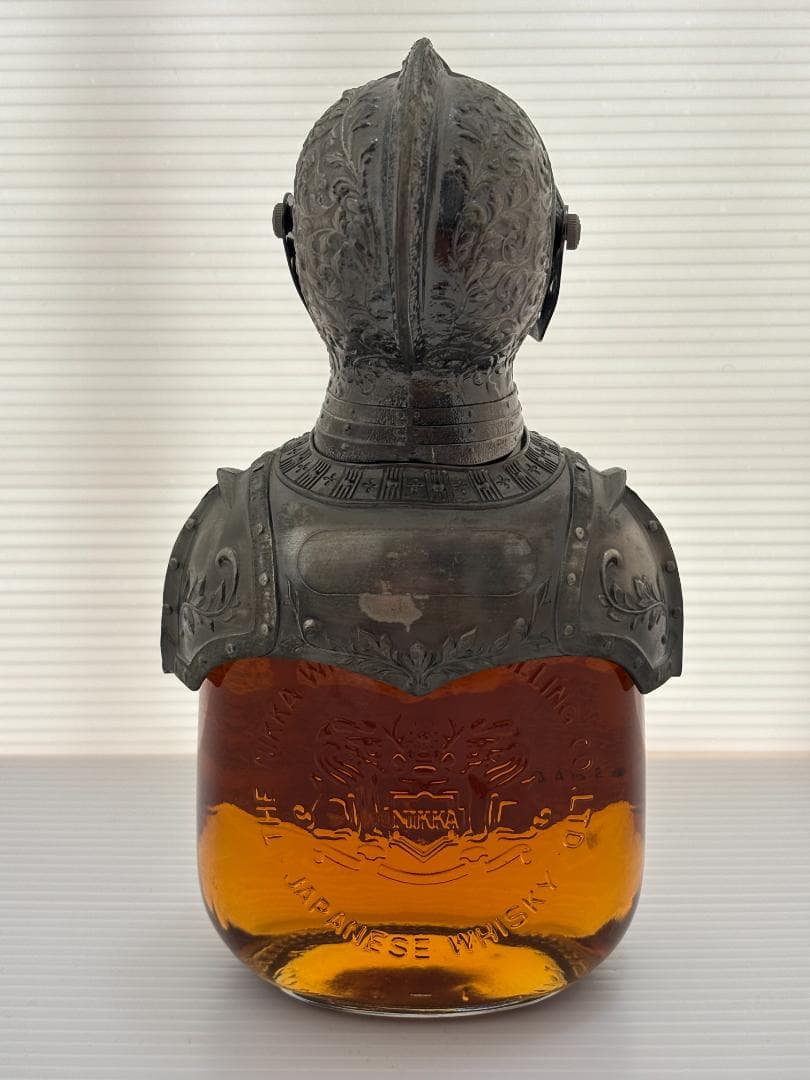 未開封　NIKKA　G&G　WHISKY　仙台工場　騎士　鎧　西洋　ボトル