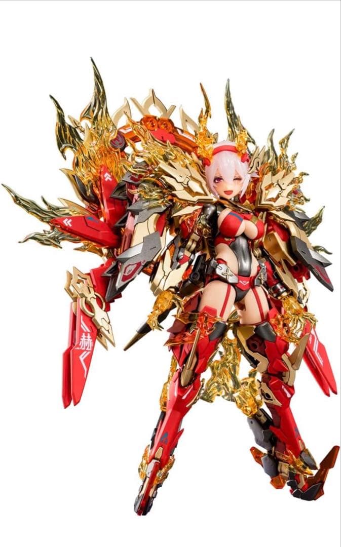 【希少】特典パーツ付き♪メガミデバイス　皇巫 スサノヲ 紅蓮