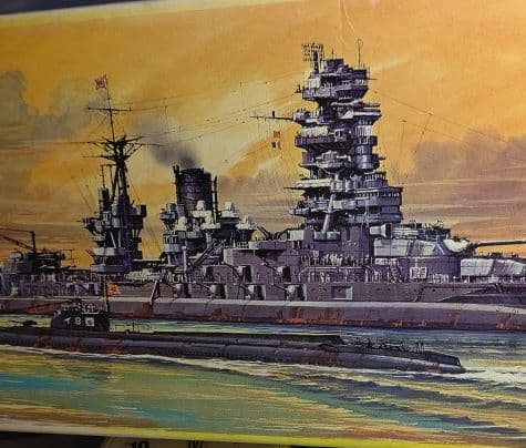 大滝製作所1/400旧日本海軍戦艦「長門」