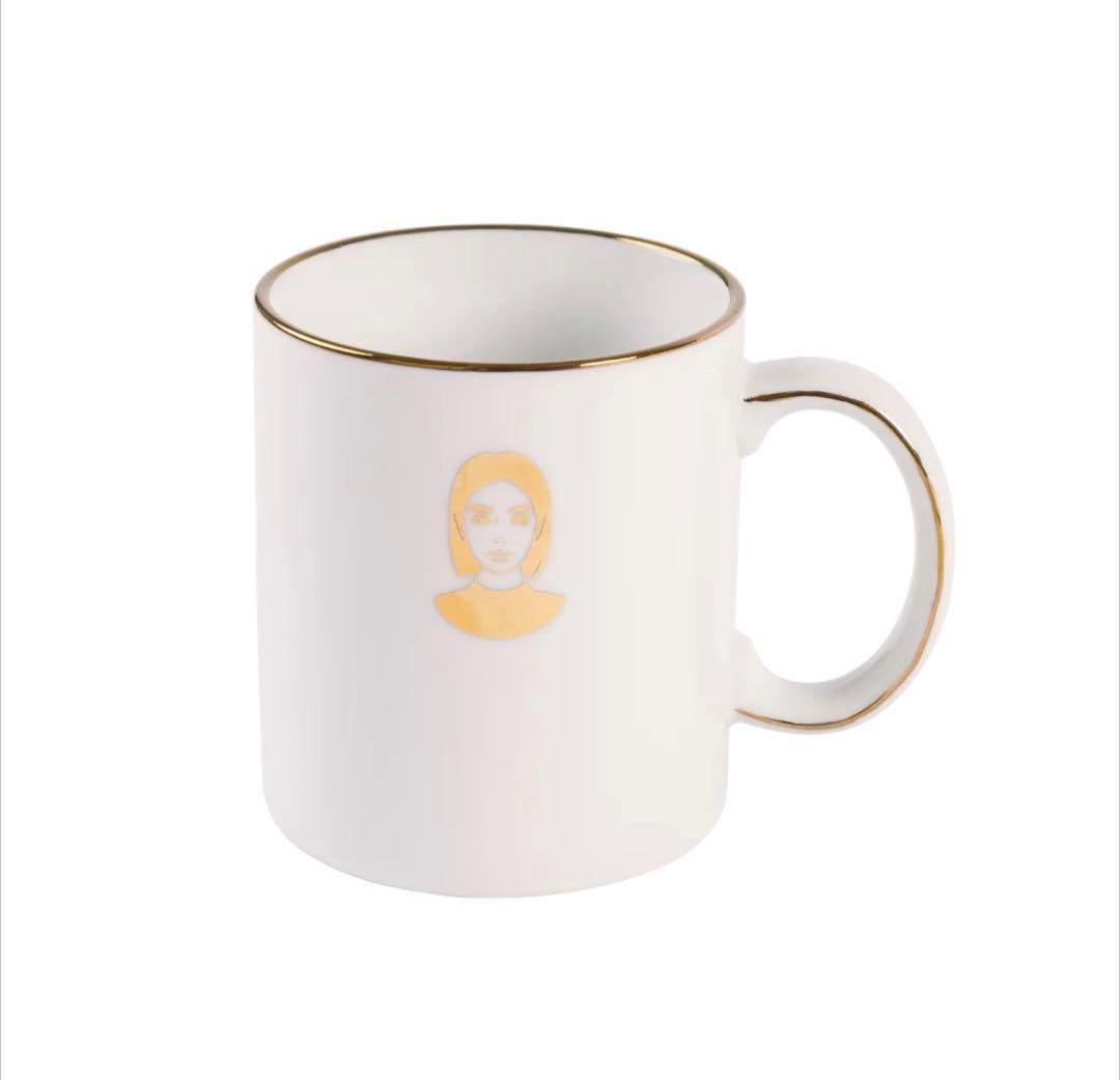 Kyne Gold Ceramic Tray＆Mug