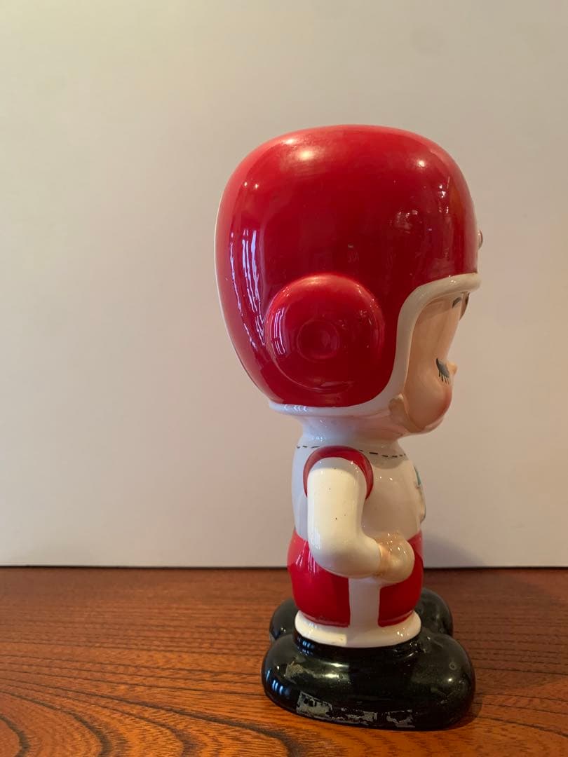 内藤ルネ　アメフト　貯金箱　陶器